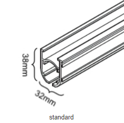 Systeem-38x32mm